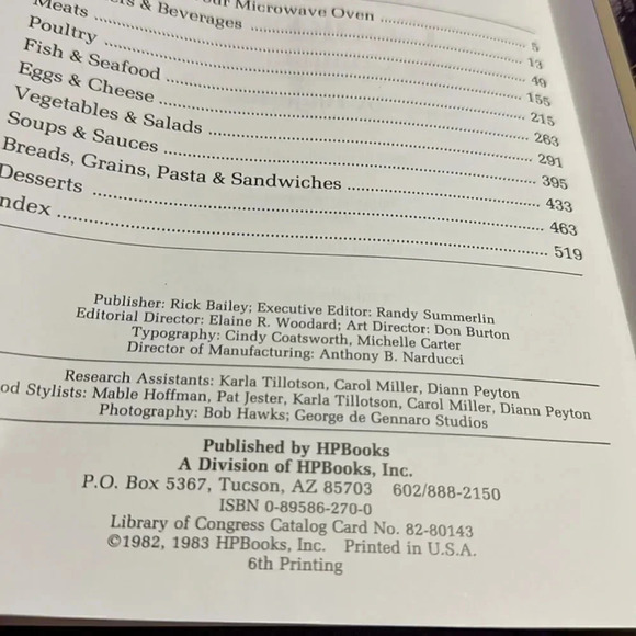 HPBooks Microwave Cookbook Complete Guide Pat Jester Vintage EUC - Picture 2 of 6